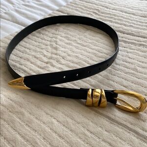 Madewell Triple Metal Keeper Belt